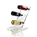 Display de acrílico transparente para suporte de vinho
